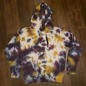 Ivory Ella Classic Fit Tie Dye Hoodie